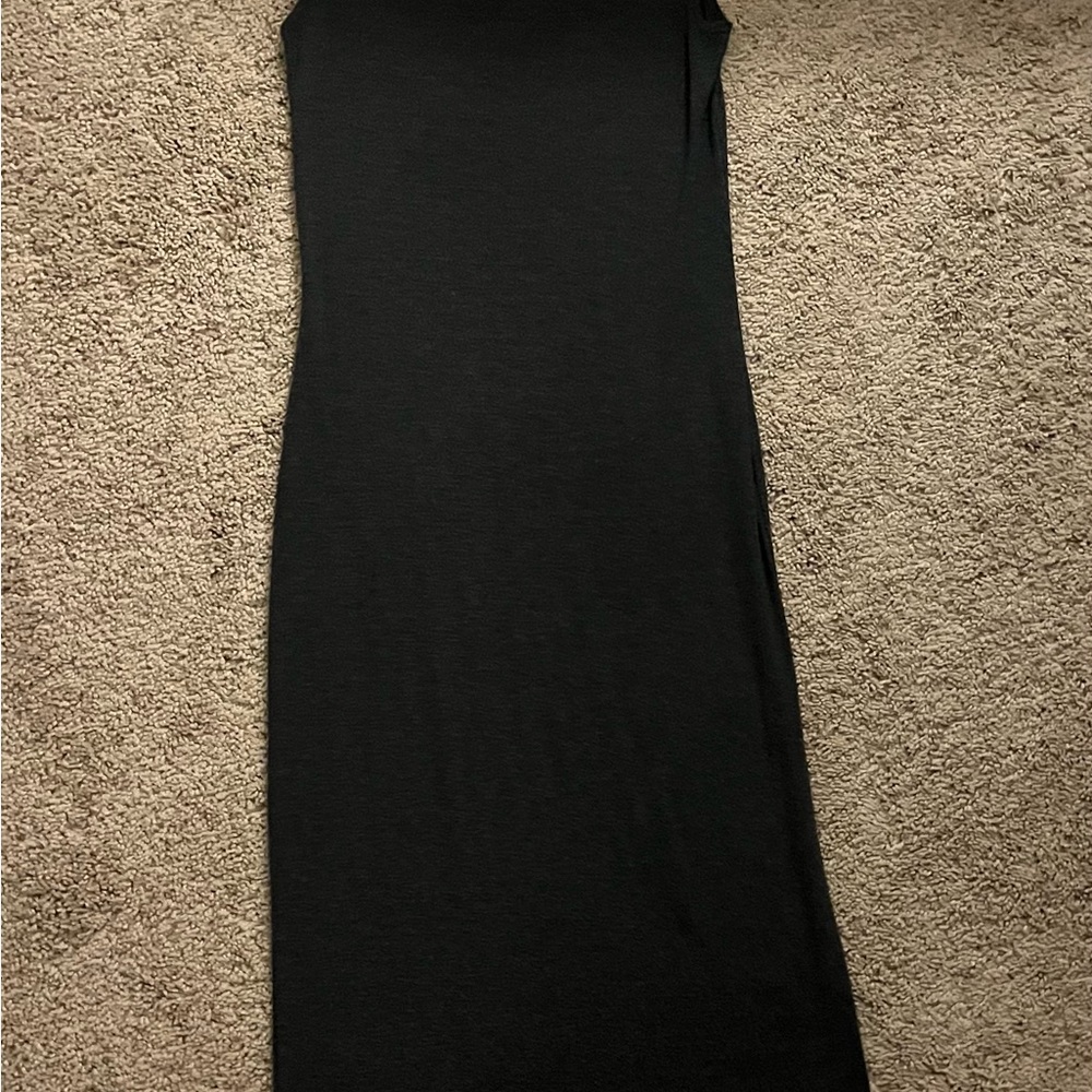 Topshop Black Maxi Dress